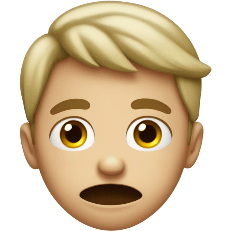 A Boy With mocos  emoji