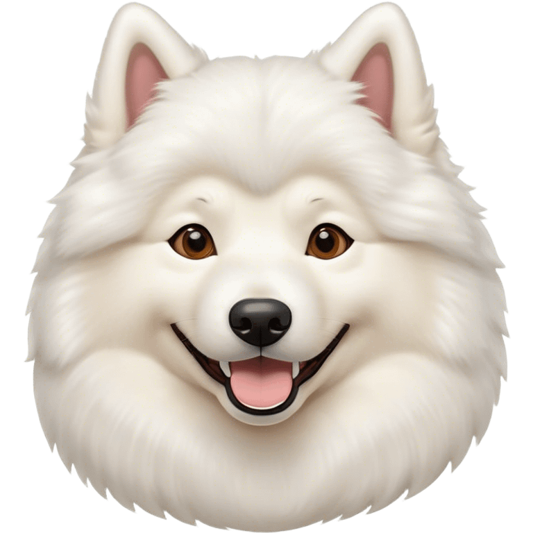 happy samoyed Reims emoji