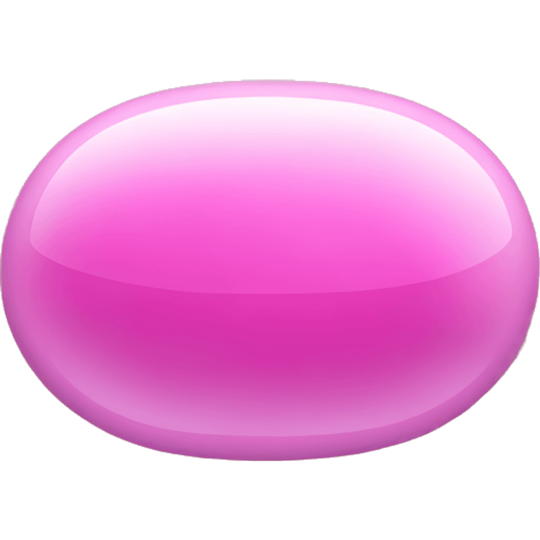 Round pink pill emoji