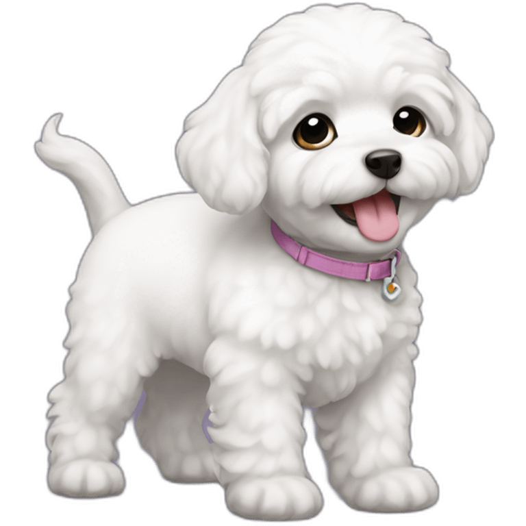 bichon puppy emoji