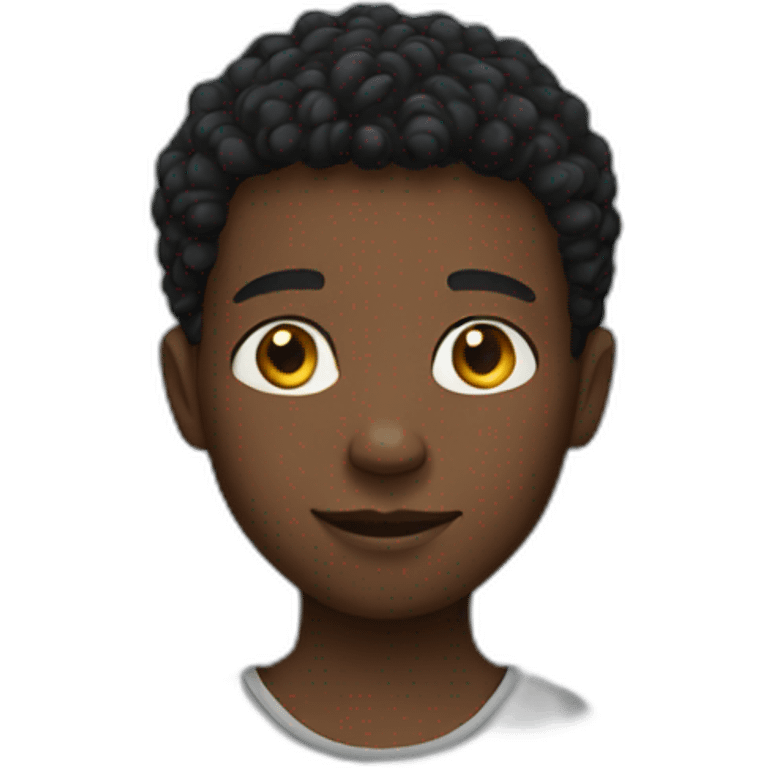 black boy emoji