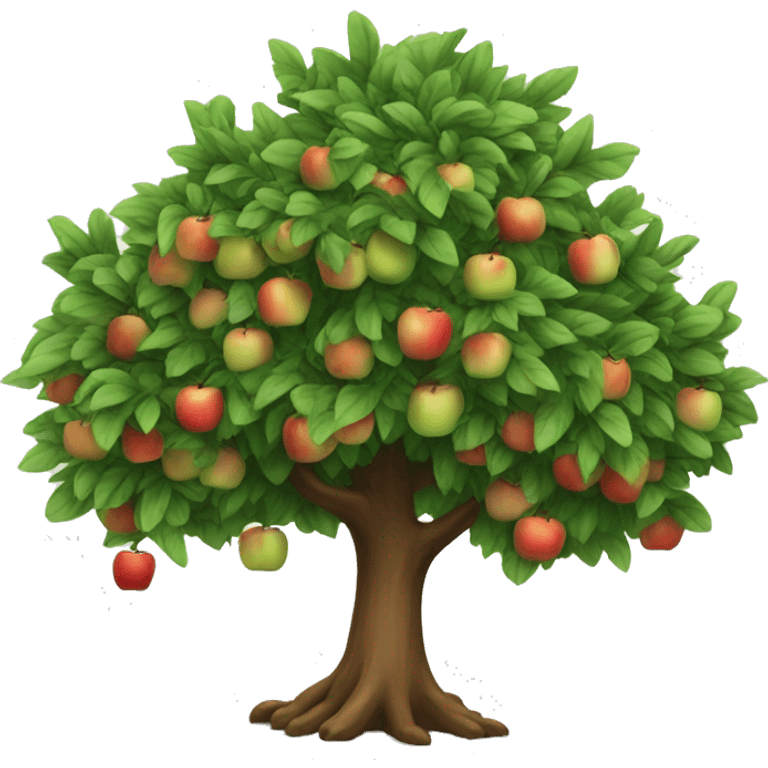 Apple tree emoji