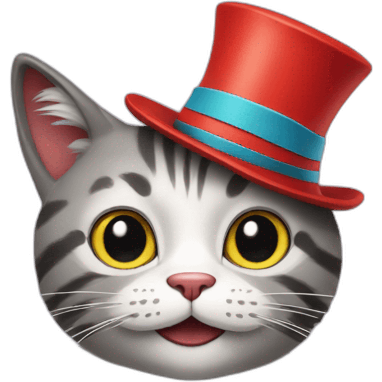 Cat in the hat emoji