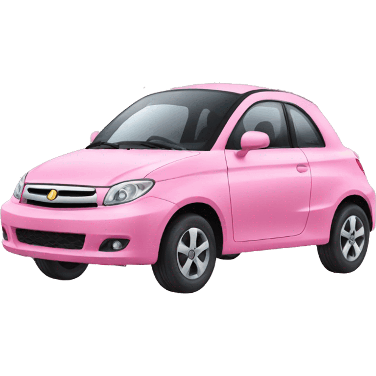 Coche rosa emoji