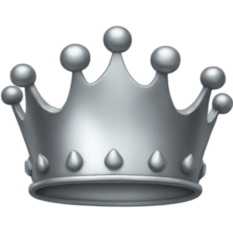 silver crown emoji