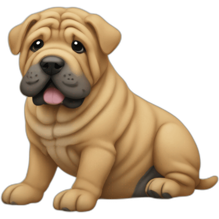 Shar pei emoji