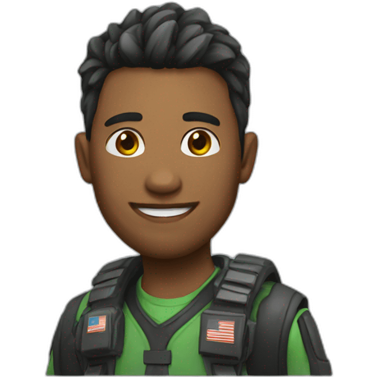 Un gamer emoji