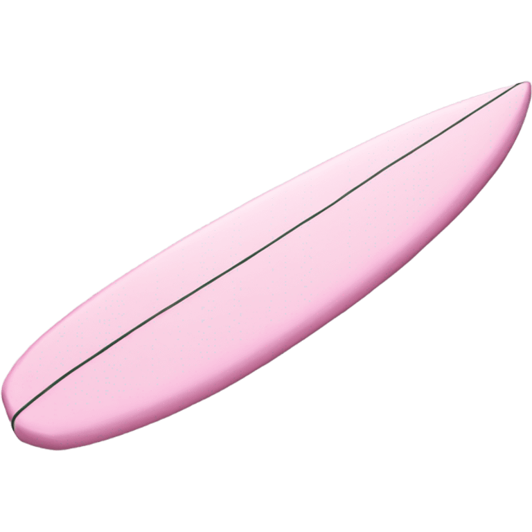 Baby pink surfboard  emoji