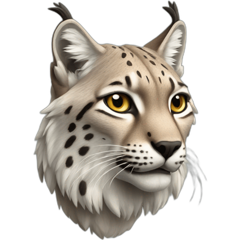 Wild lynx emoji