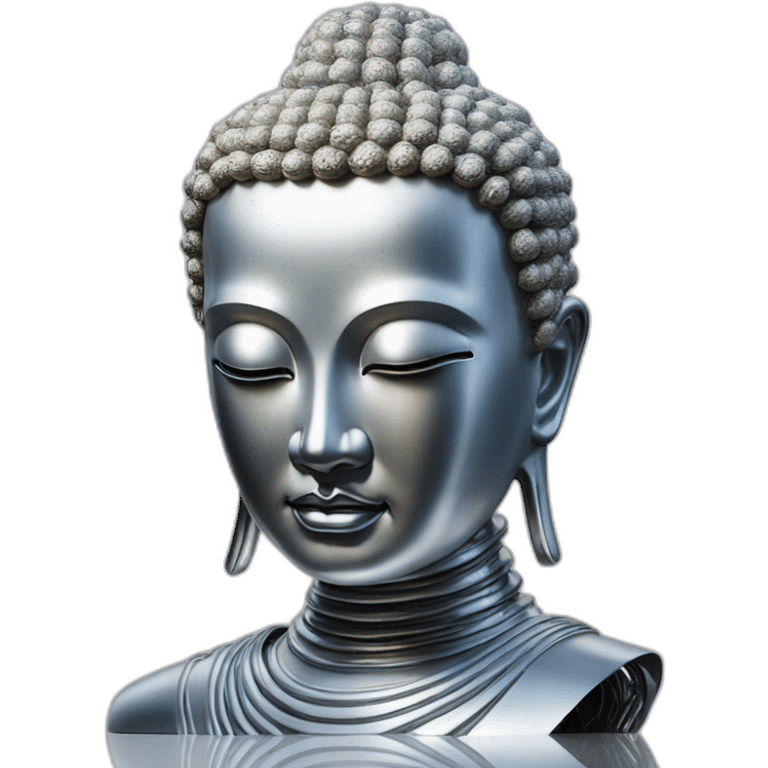 Buddha robot hajime sorayama emoji