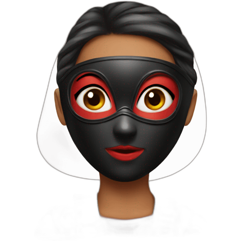 girl-ladybug-in-mask emoji