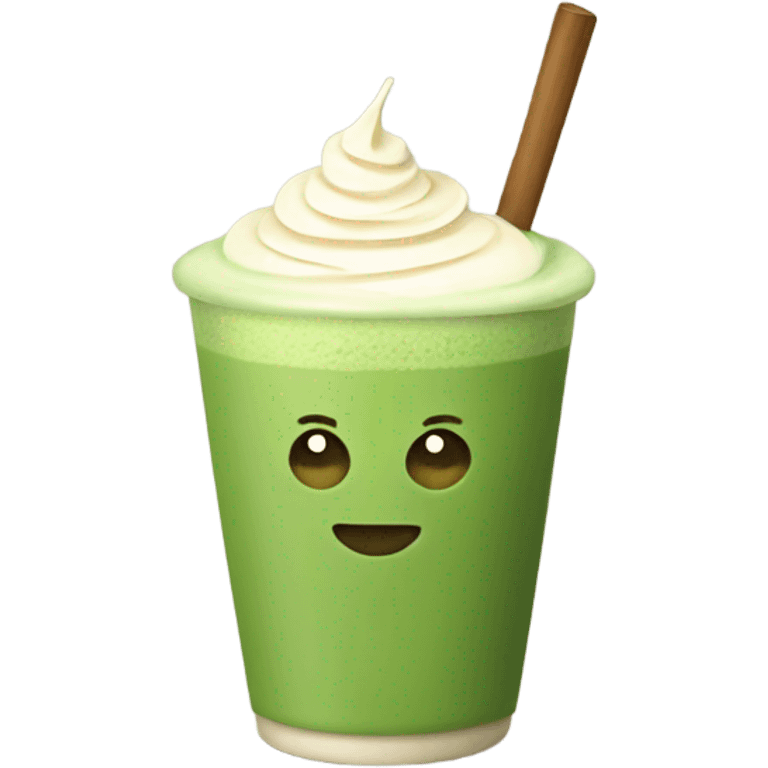 Matcha latte  emoji