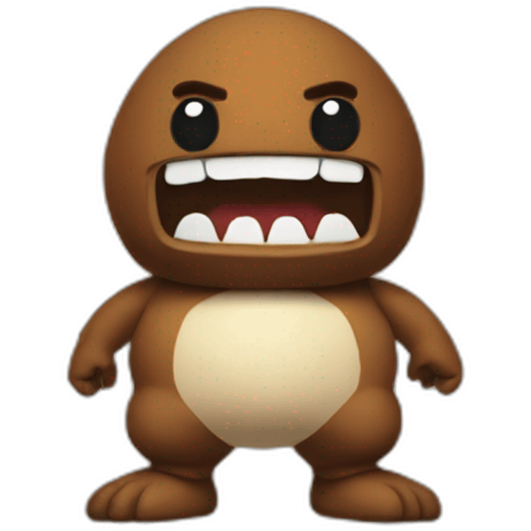 goomba with legs emoji