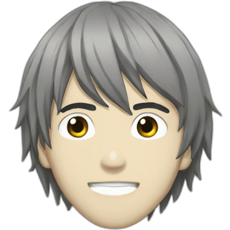 L in the anime death note emoji