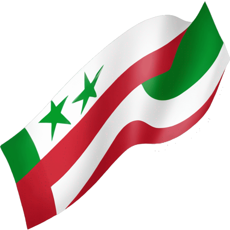 New syria flag emoji