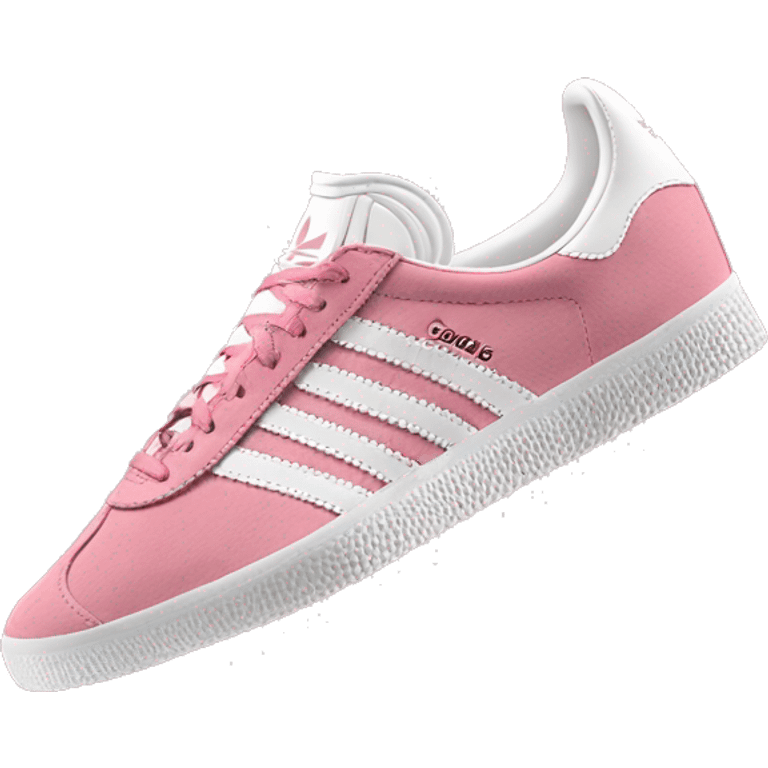 Adidas Gazelle Schuhe pink  emoji