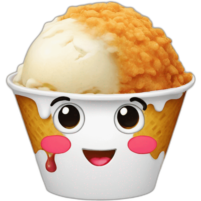 fried-ice-cream emoji