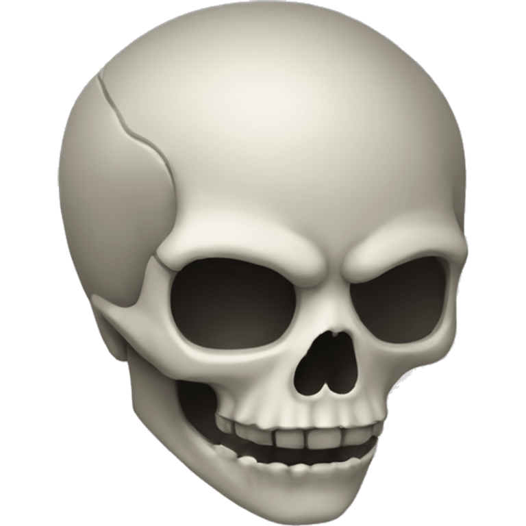 Calavera explotando de la cabeza emoji