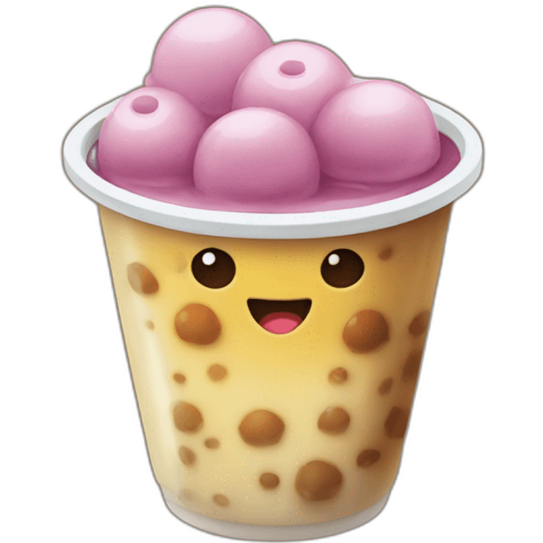 Cup of boba emoji