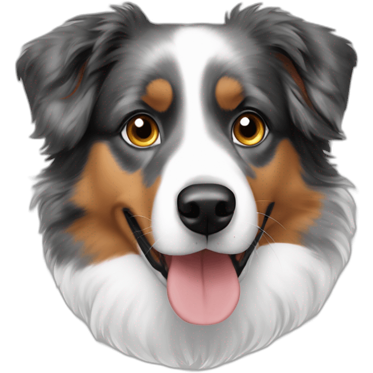 Australian shepherd heterochromia emoji