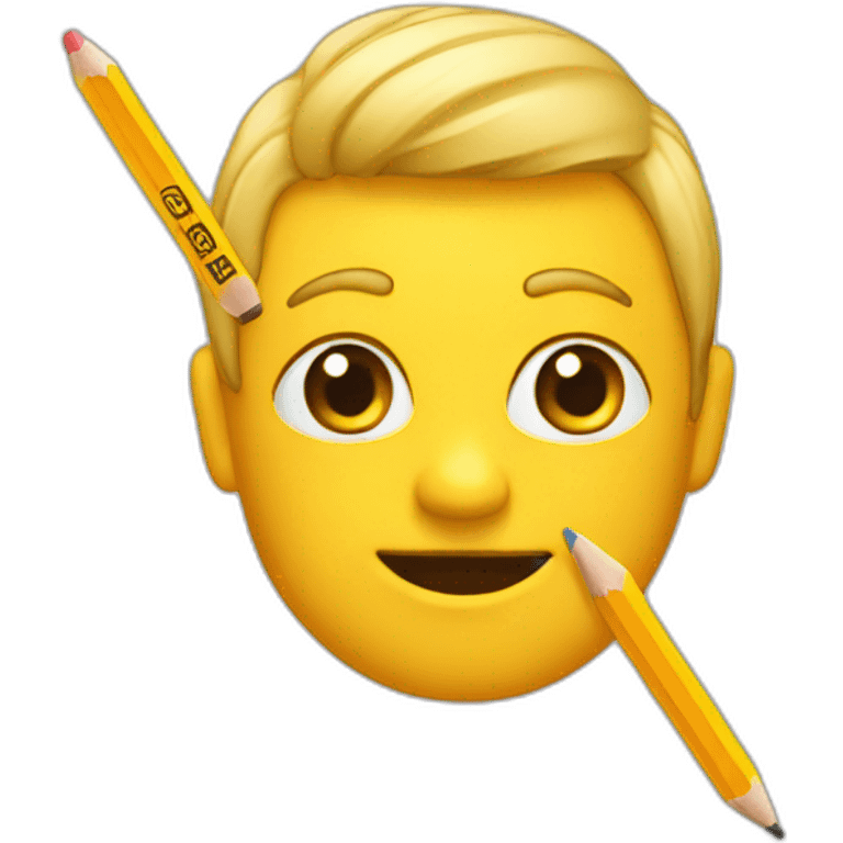 Lame de taille crayon emoji