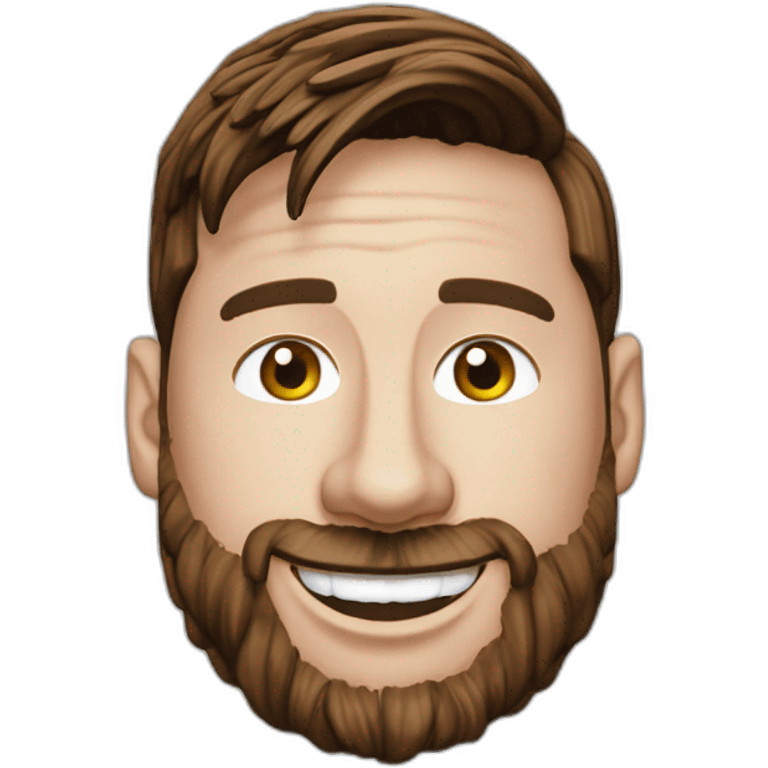 lionel messi 8 ballons d'or emoji