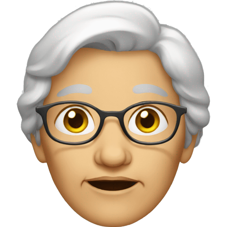 old woman emoji