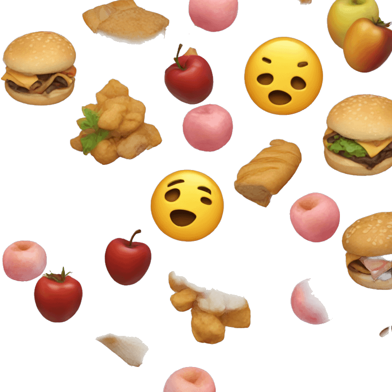 Aesthetic food emoji