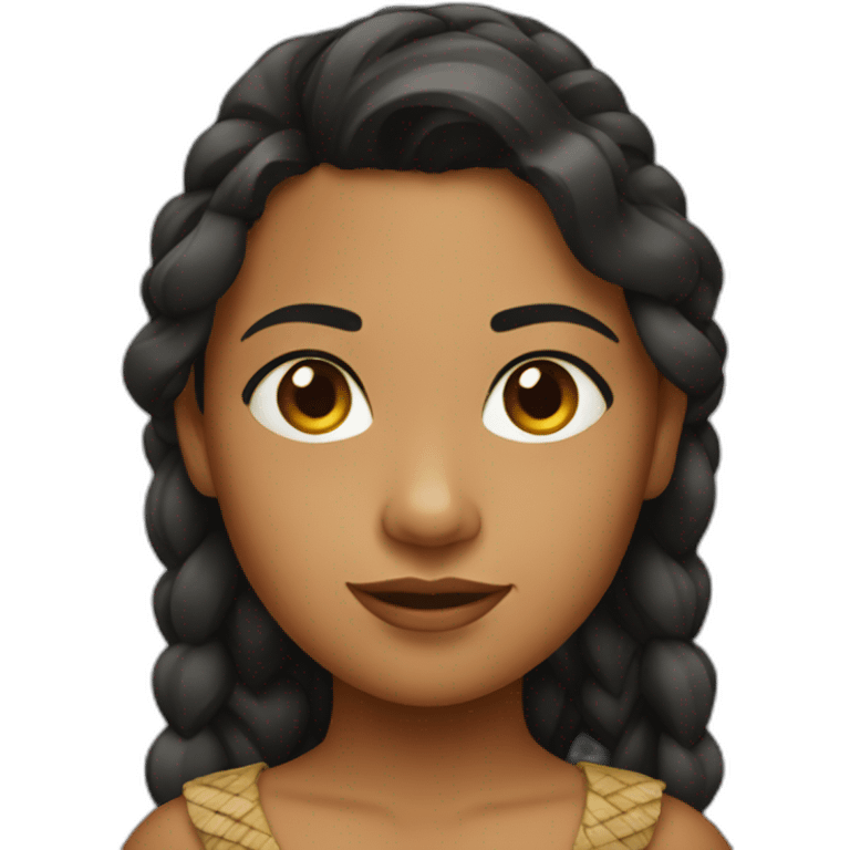 Polynesian-girl emoji