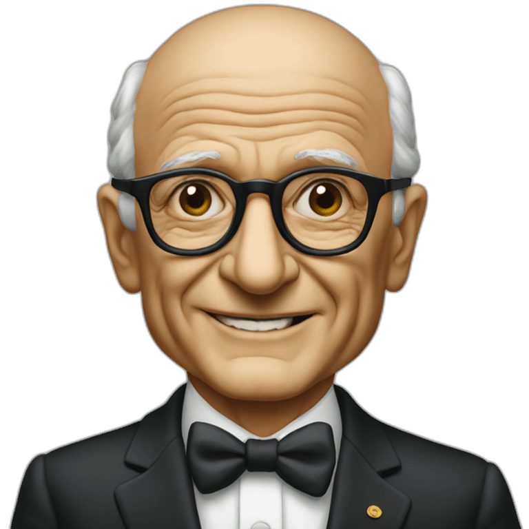 milton friedman emoji