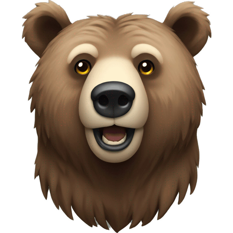 grizzly bear emoji