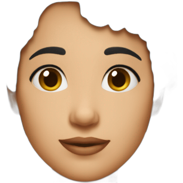 Mom love black short hair  emoji