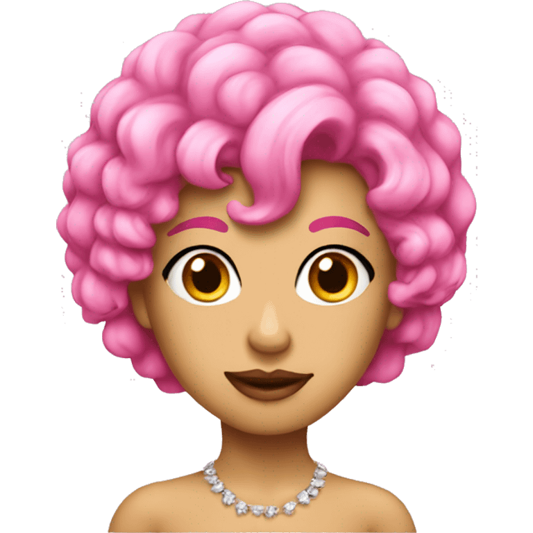 Pink coquette emoji