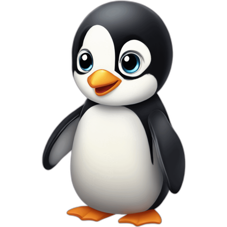 penguin cute baby emoji