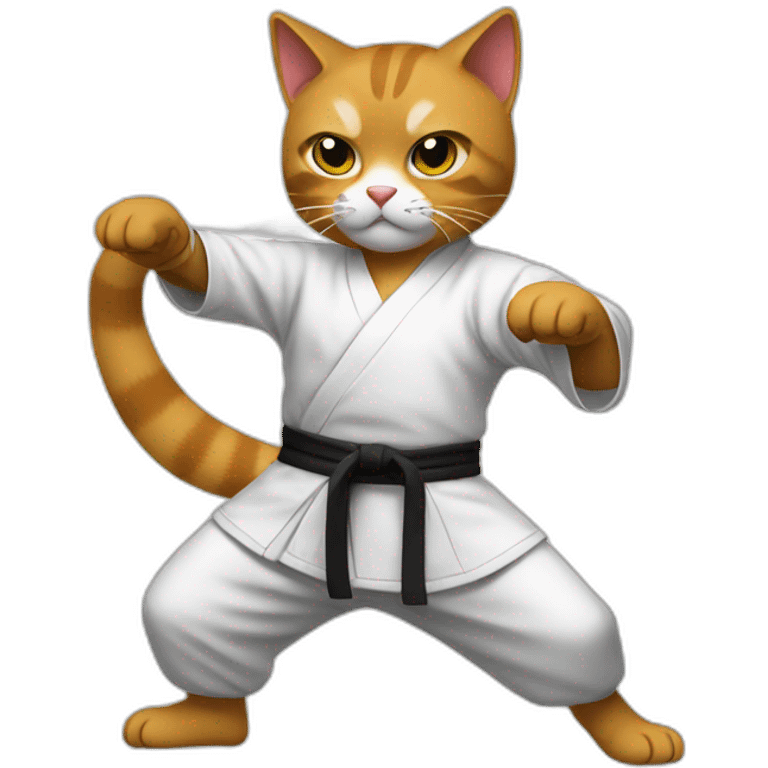 KUNG FU CAT emoji