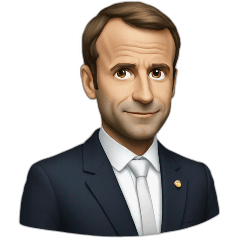 Emanuel Macron  emoji