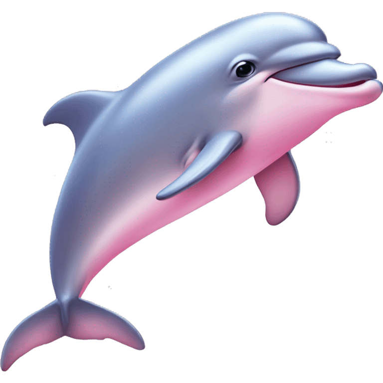 Pastel-pink-colors-dolphin emoji