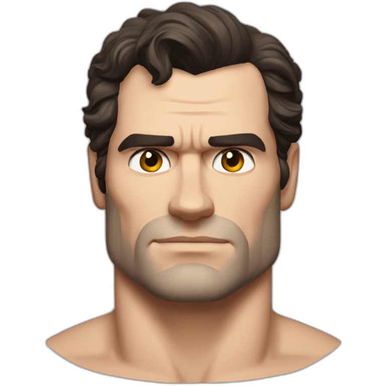 muscular henry cavill emoji