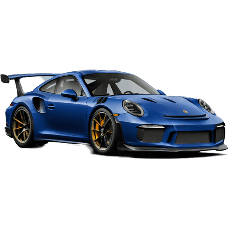 Porsche 911 gt3 rs darkblue emoji