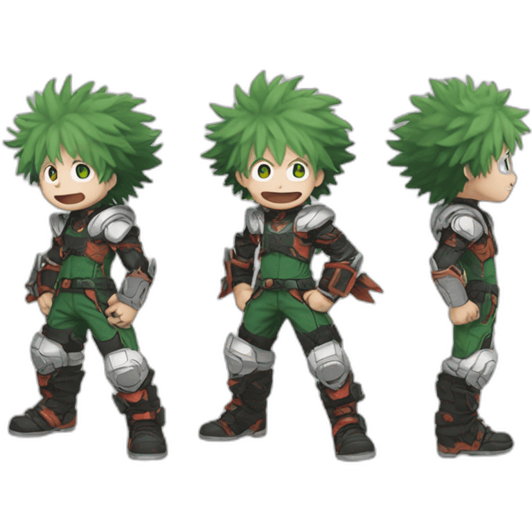 Bakugo fusion deku emoji