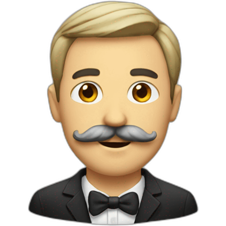 Men with moustache emoji