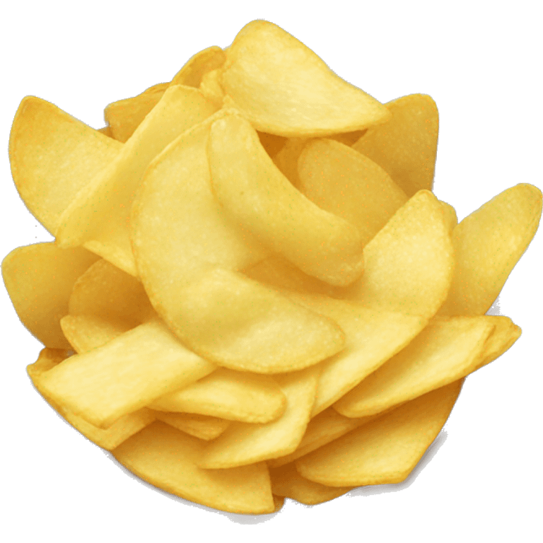 a white bowl filled with chips  emoji