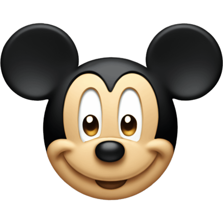 Mickey Mouse emoji