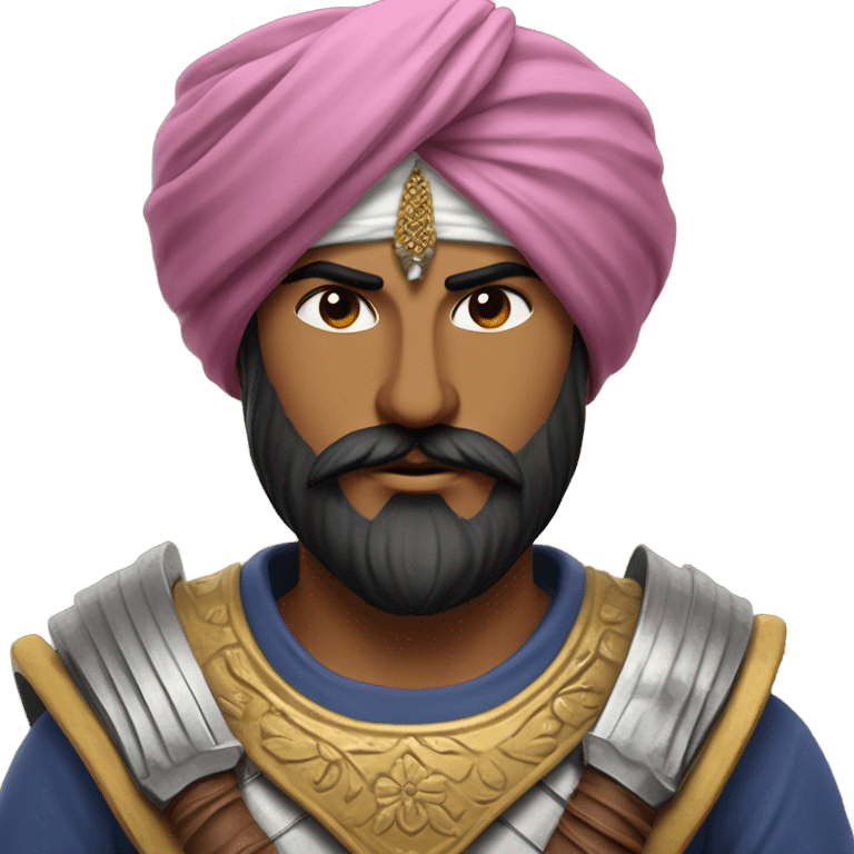 Sikh warrior emoji