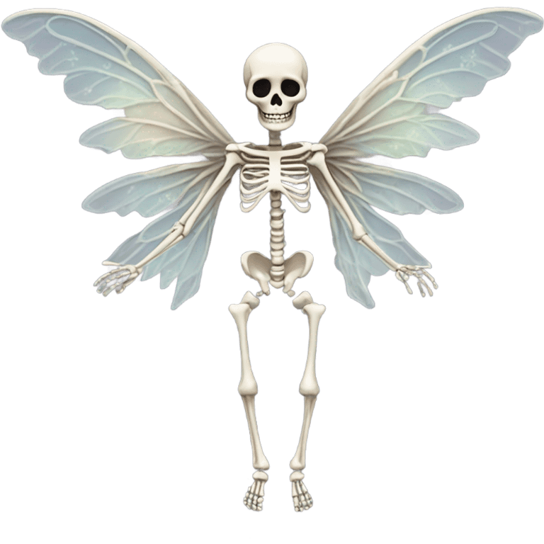 Fairy skeleton  emoji