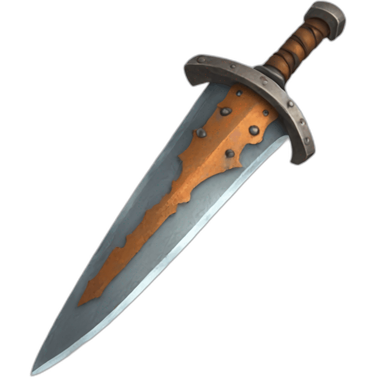 rusty sword emoji