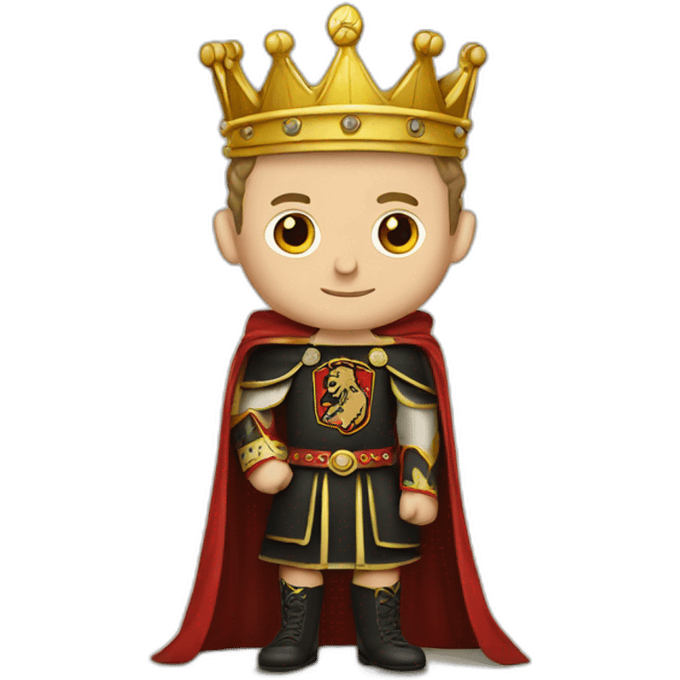 Jonathan Toews as a king with a royal robe on emoji