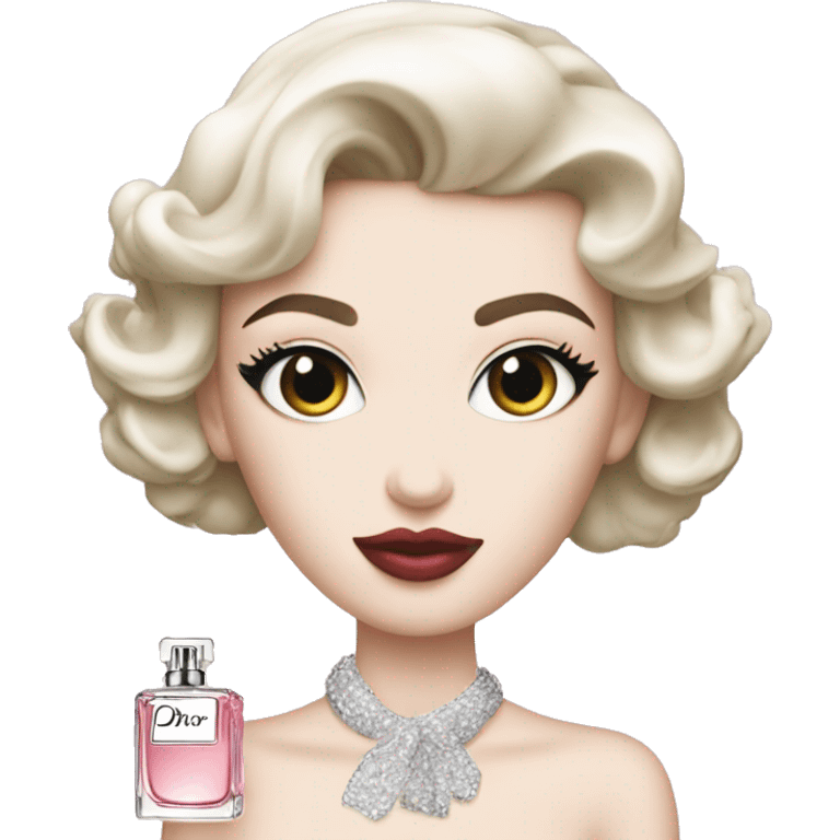 Miss Dior pefume  emoji