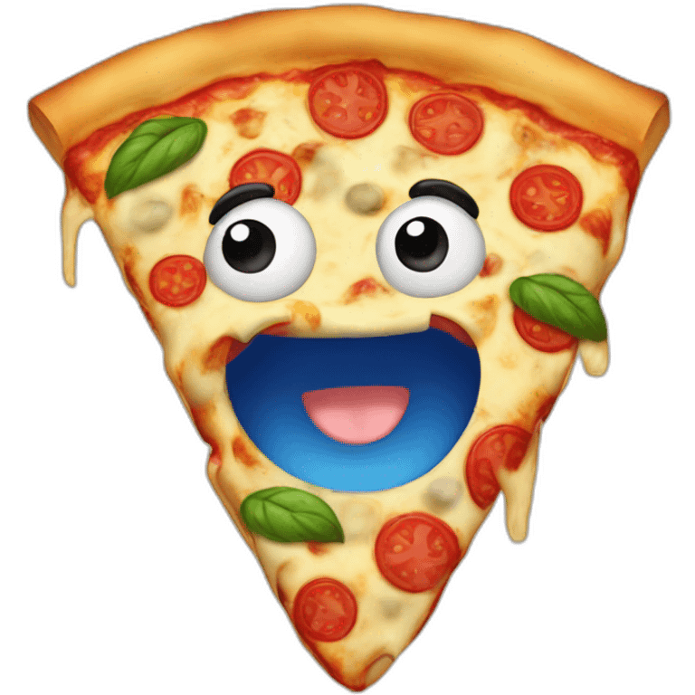 Happy Pizza emoji