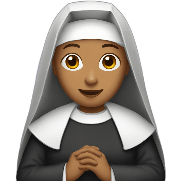 christian nun emoji